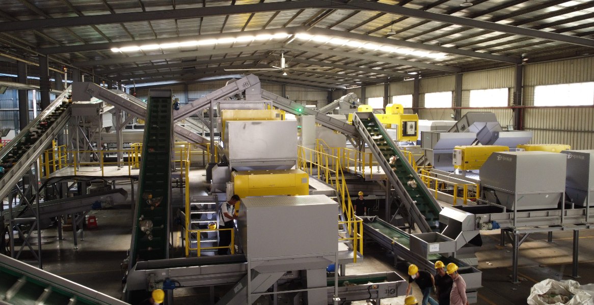 台湾全自动数字化未来绿色分拣中心